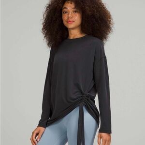 Lululemon Side Cinch Long Sleeve Crew